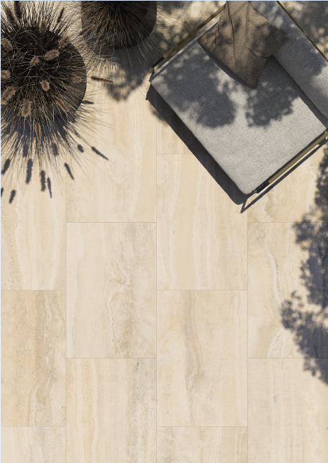 Reverso Beige Outdoor Porcelain