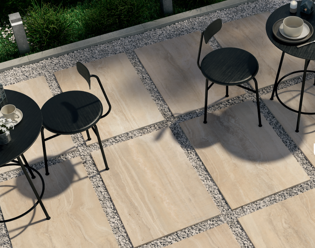 Reverso Beige Outdoor Porcelain