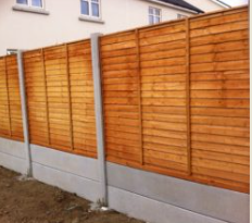 Shiplap Fence Panel 1.8x1.8m (6ftx6ft) Pressure Treated